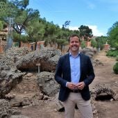 Carlos Velázquez en el Circo Romano de Toledo.
