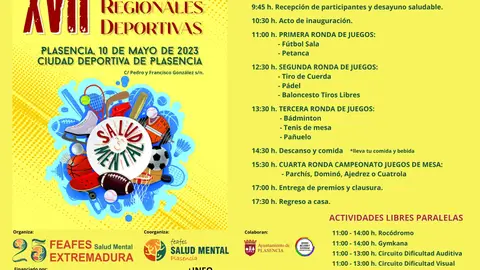 XVII Jornadas Regionales Deportivas XVII Jornadas Regionales Deportivas