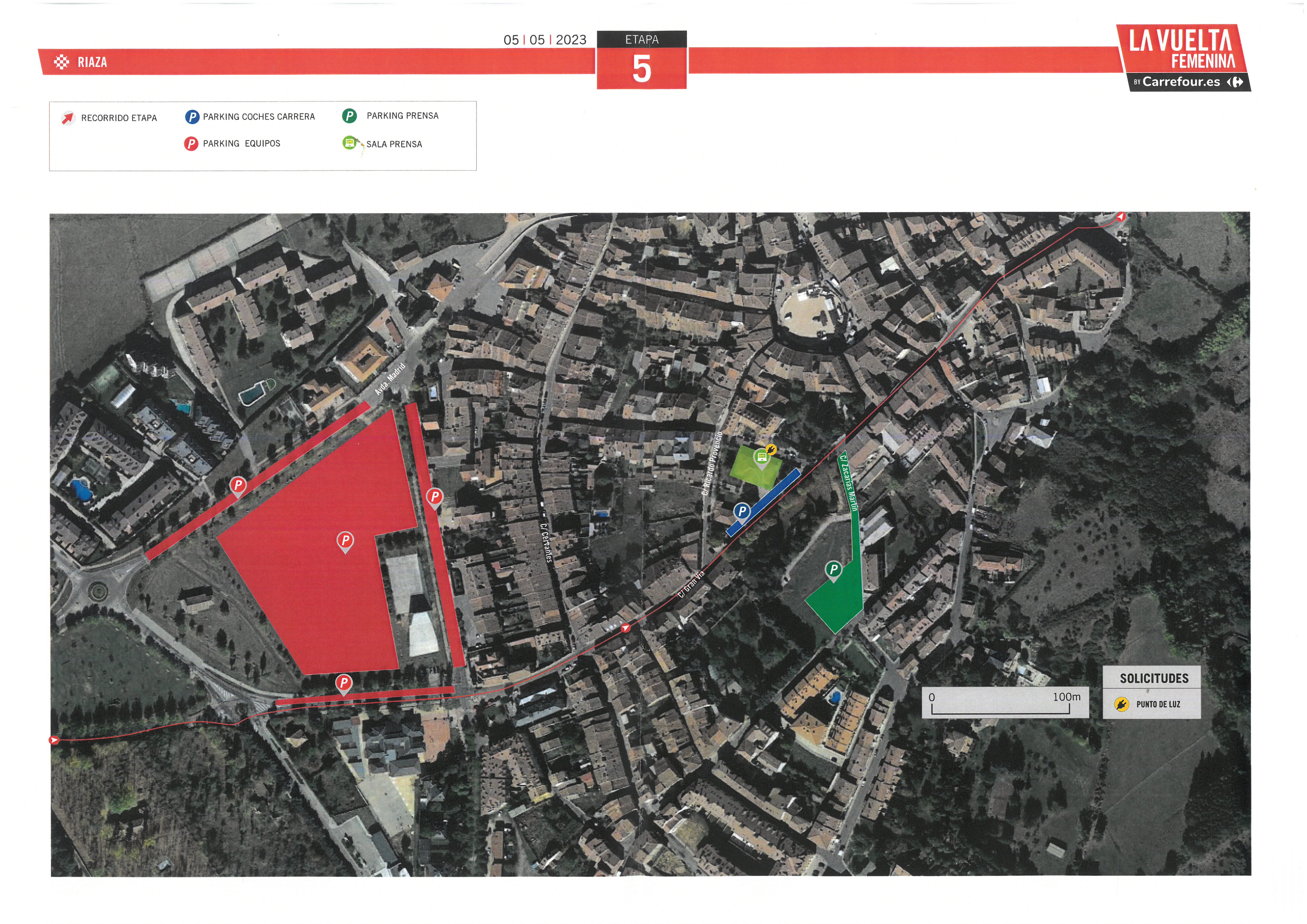 Riaza, llegada hoy de la Vuelta a España Femenina Riaza, llegada hoy de la Vuelta a España Femenina