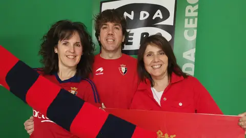 Milagros Vidondo, Jorge Tirapu y Marisa Lacabe Milagros Vidondo, Jorge Tirapu y Marisa Lacabe