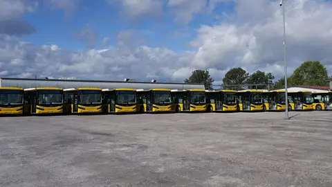 Os 15 novos autobuses térmicos comezarán a circular a finais da vindeira semana Os 15 novos autobuses térmicos comezarán a circular a finais da vindeira semana