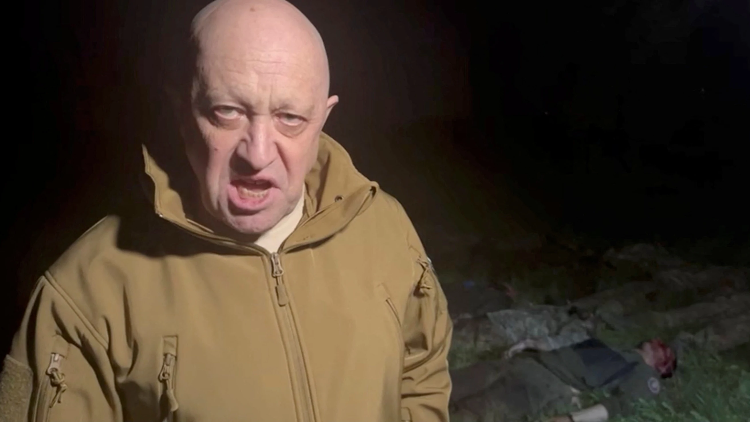 Yevgeny Prigozhin, fundador de Wagner, en un momento de su v&iacute;deo 