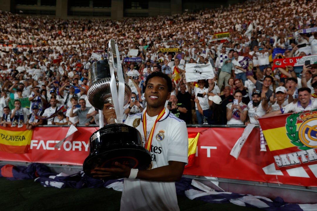 Rodrygo, elegido mejor jugador de la final de la Copa del Rey Rodrygo, elegido mejor jugador de la final de la Copa del Rey
