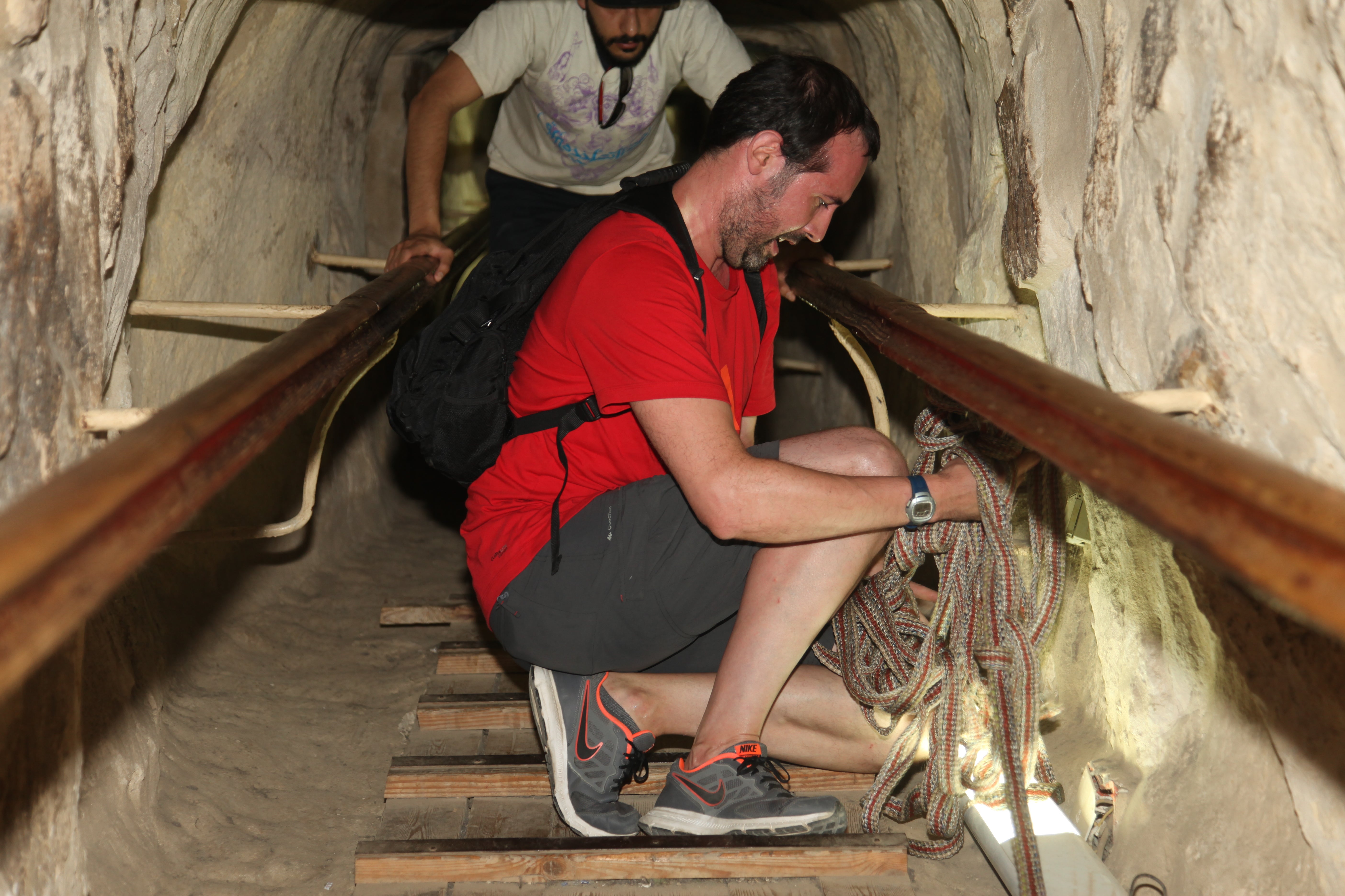 Un físico zaragozano en el proyecto ScanPyramids Un físico zaragozano en el proyecto ScanPyramids