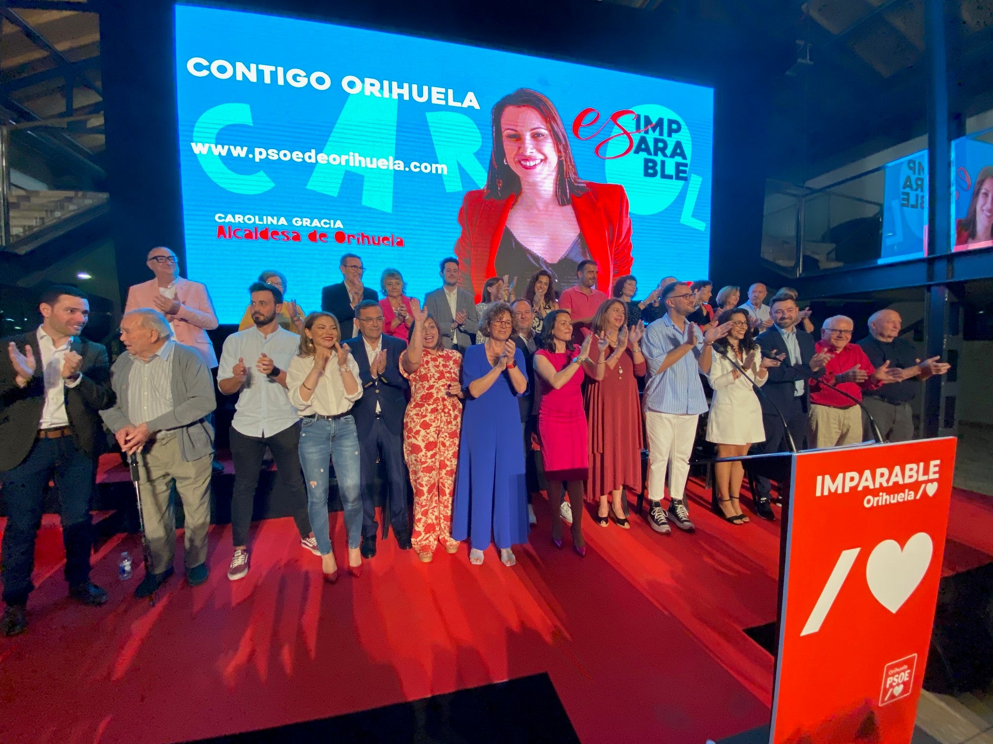 Carolina Gracia (PSOE) presenta una candidatura renovada para conseguir una "Orihuela imparable" Carolina Gracia (PSOE) presenta una candidatura renovada para conseguir una "Orihuela imparable"