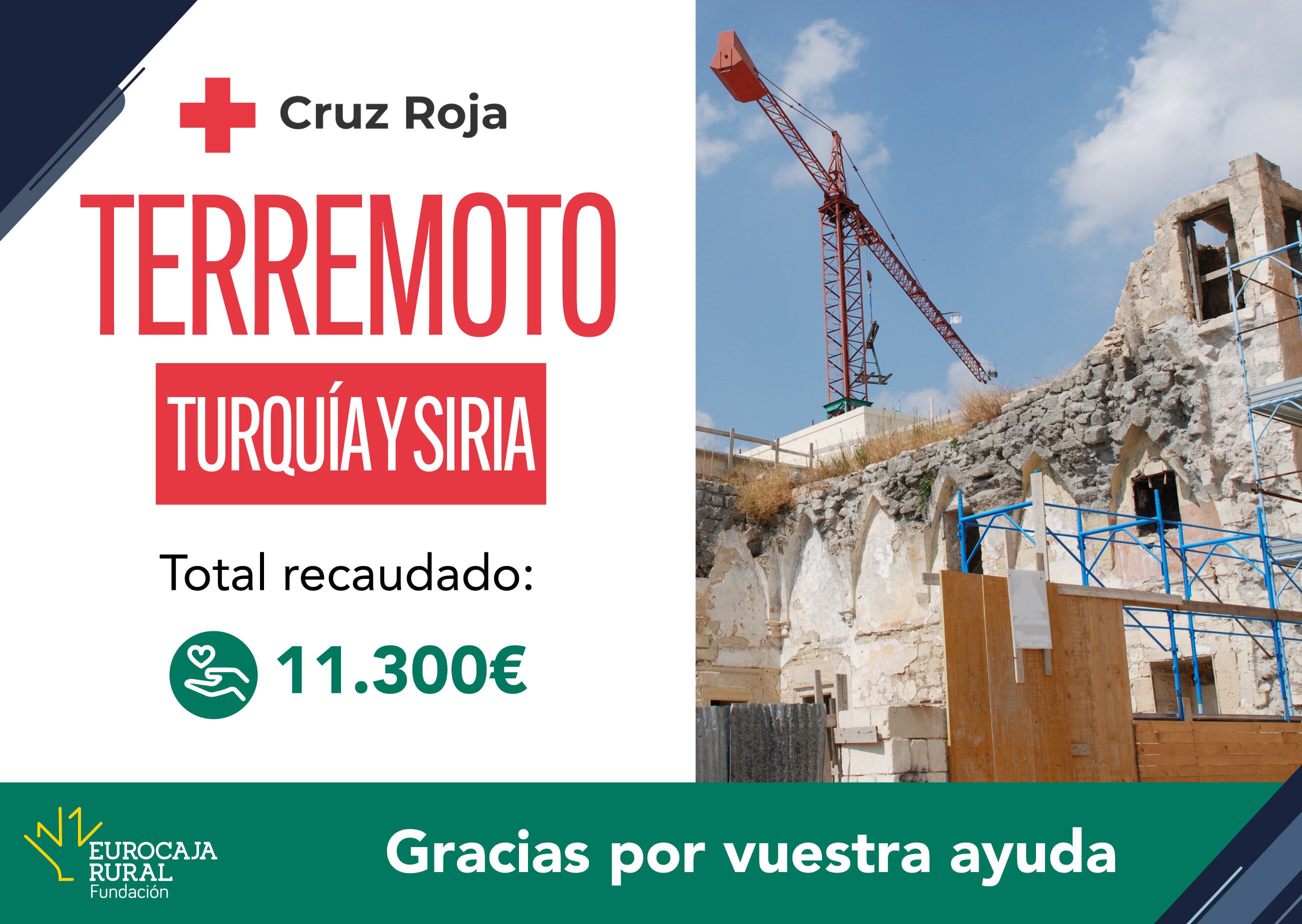 Fundación Eurocaja Rural recauda 11.300 euros para Cruz Roja Fundación Eurocaja Rural recauda 11.300 euros para Cruz Roja