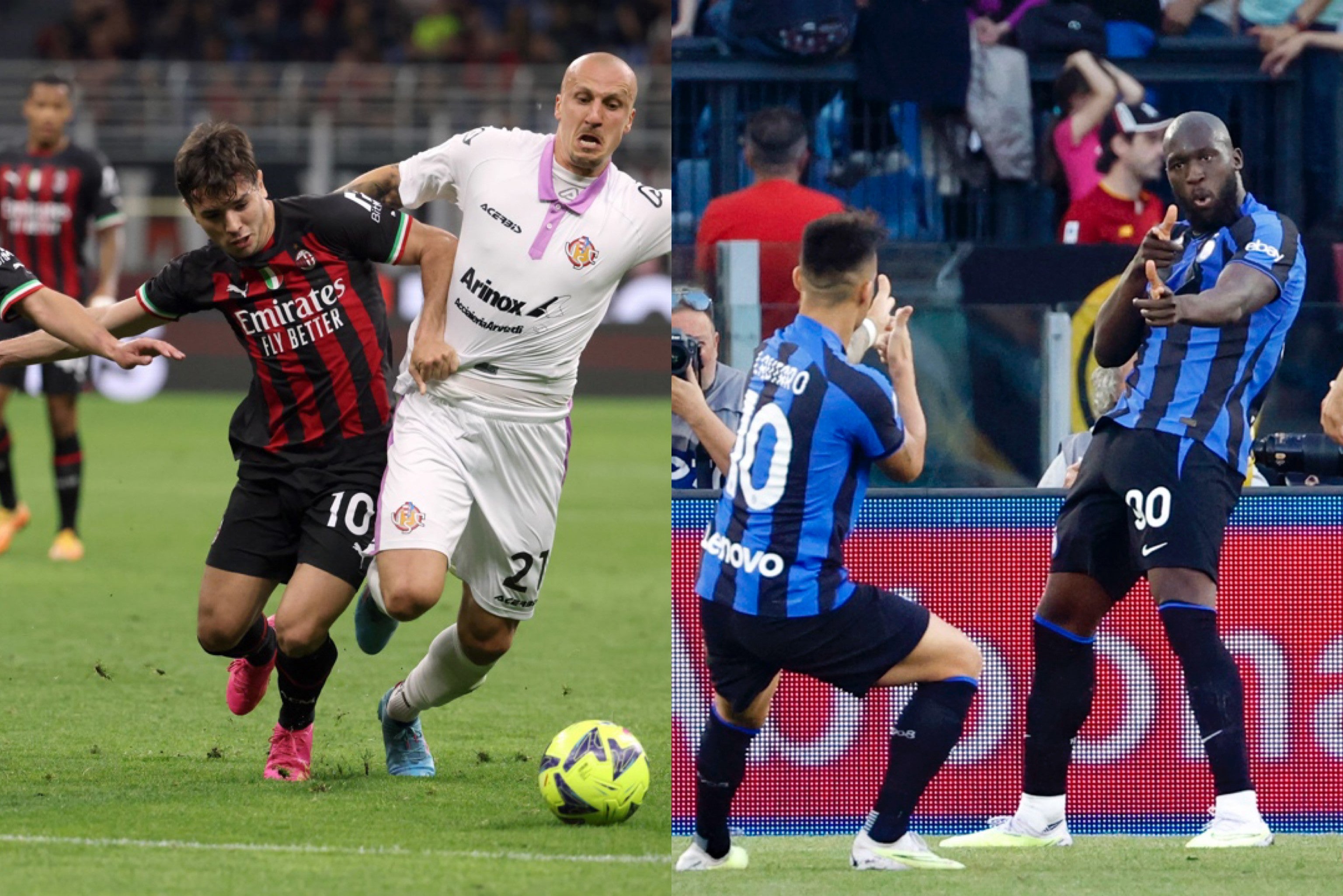 Milán - Inter: derbi por una plaza en la final Milán - Inter: derbi por una plaza en la final