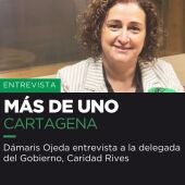 Caridad Rives, delegada del Gobierno en la Región de Murcia