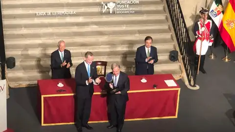 Antonio Guterres y Felipe VI Antonio Guterres y Felipe VI