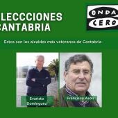 Estos son los dos alcaldes más veteranos de Cantabria