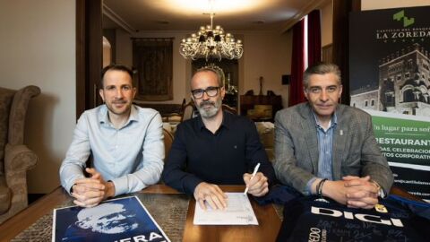 Cervera firma su nuevo contrato