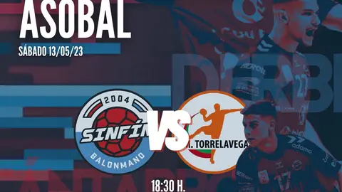 cartel Blendio Sinfín - Bathco Torrelavega, Asobal cartel Blendio Sinfín - Bathco Torrelavega, Asobal