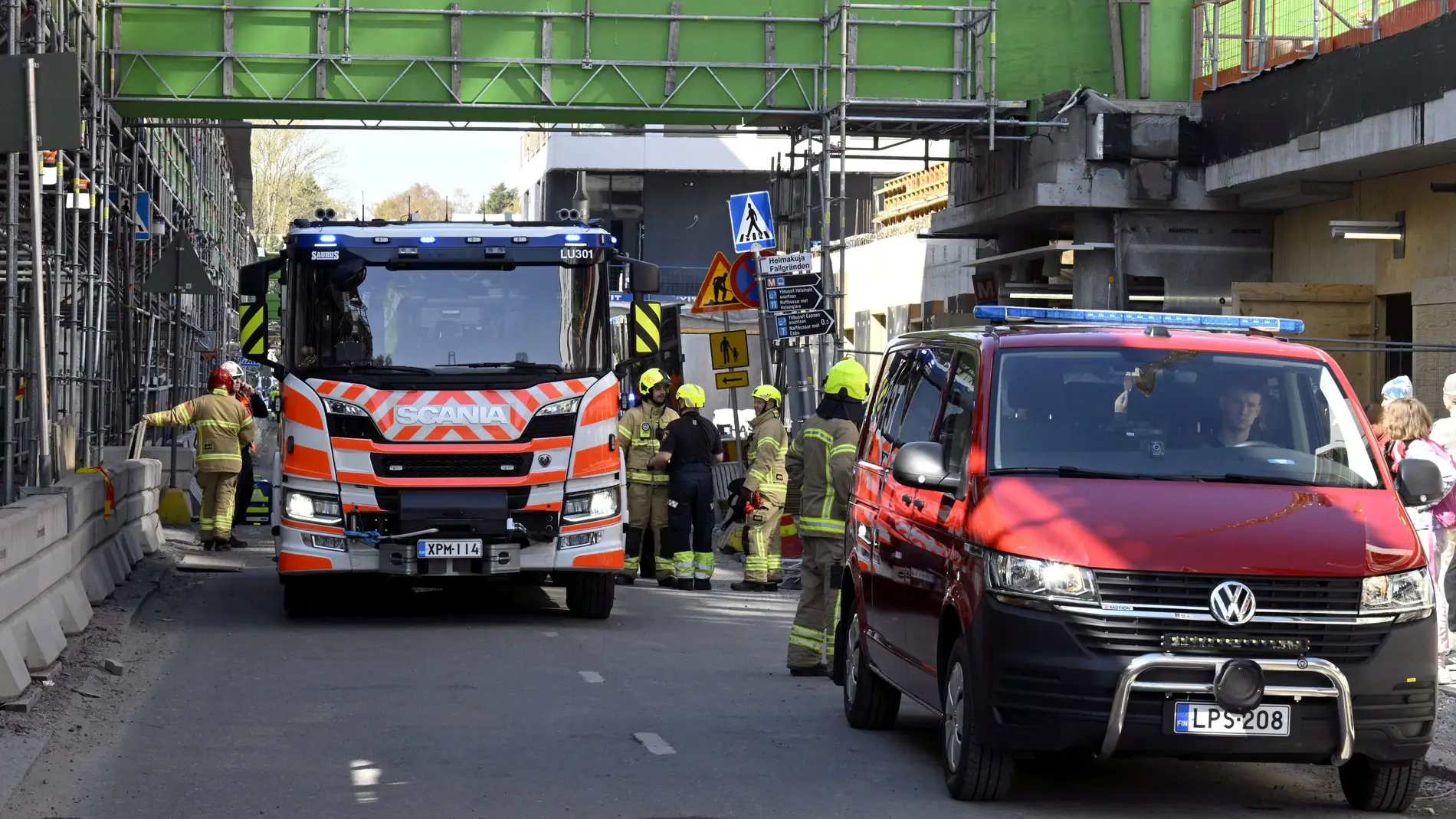 El desplome de un puente deja 24 heridos en Finlandia, en su mayoría niños