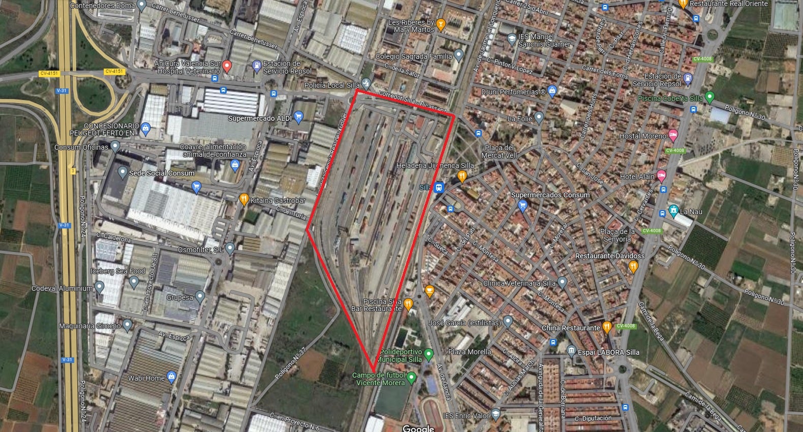 La Generalitat Valenciana convertirá la estación de mercancías de Silla en un nodo intermodal de transporte público La Generalitat Valenciana convertirá la estación de mercancías de Silla en un nodo intermodal de transporte público