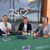 Concha Montes, Julio Rodríguyez y Pedro Serrano