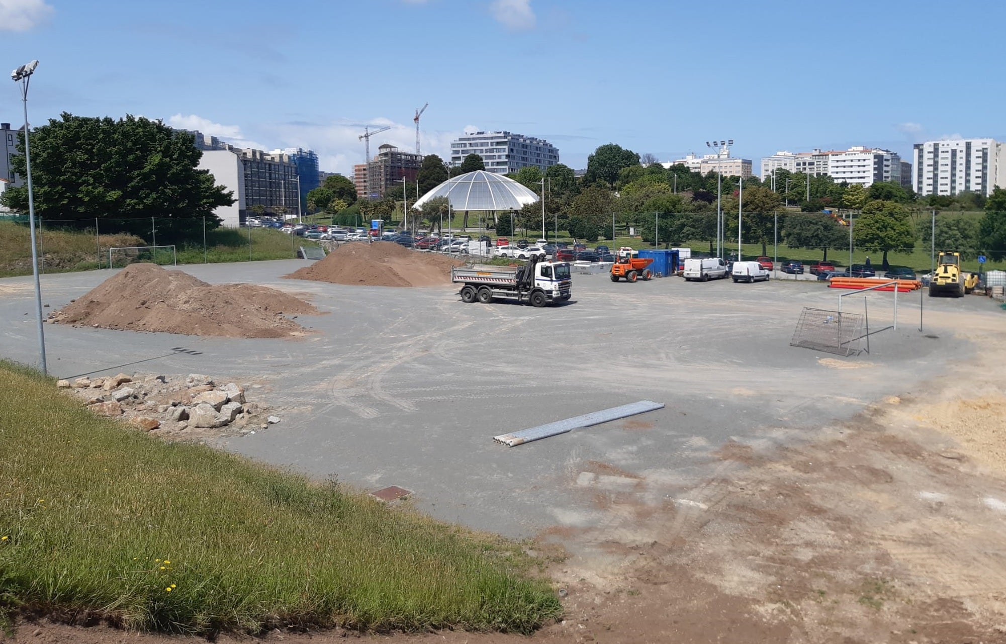 Quejas desde el Eirís S.D. por la falta de comunicación en el comienzo de las obras de reforma del campo de fútbol Quejas desde el Eirís S.D. por la falta de comunicación en el comienzo de las obras de reforma del campo de fútbol