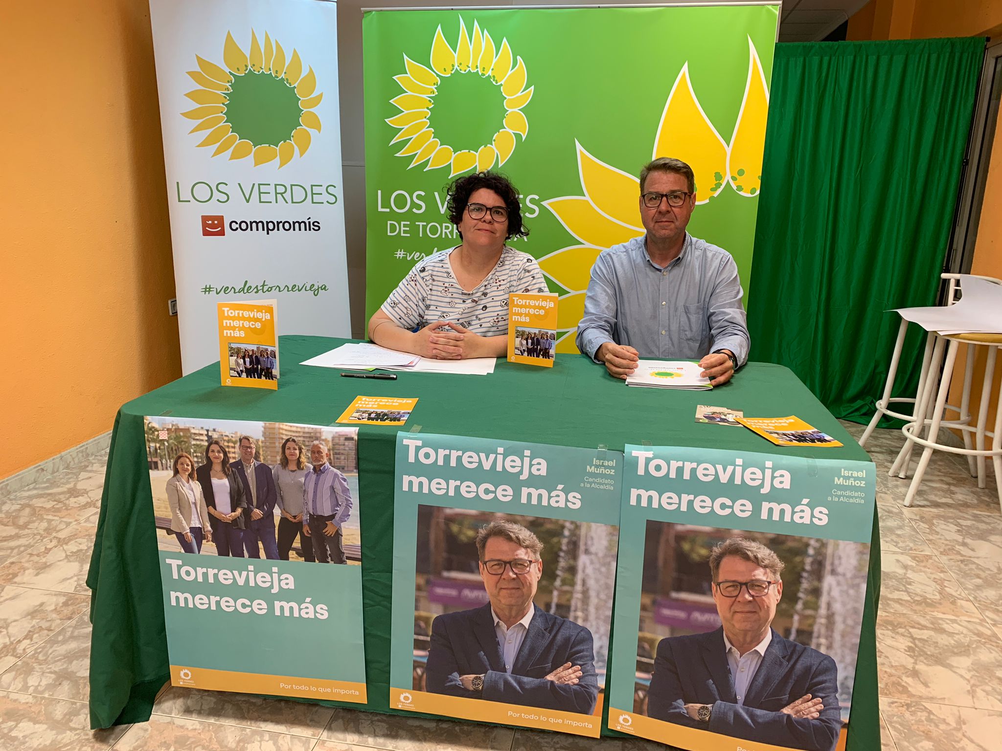 Los Verdes de Torrevieja presentan su nueva imagen y línea de trabajo para la campaña Los Verdes de Torrevieja presentan su nueva imagen y línea de trabajo para la campaña