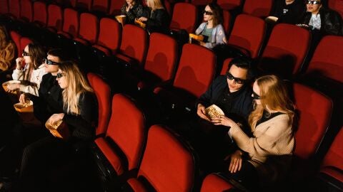 Imagen de archivo de una sala de cine