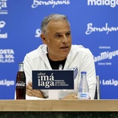 Sergio Pellicer, entrenador del Málaga CF Sergio Pellicer, entrenador del Málaga CF