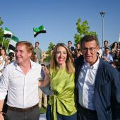 Feijóo abre campaña en Badajoz apelando a voto útil del PP para derogar los "interminables desmanes del sanchismo"