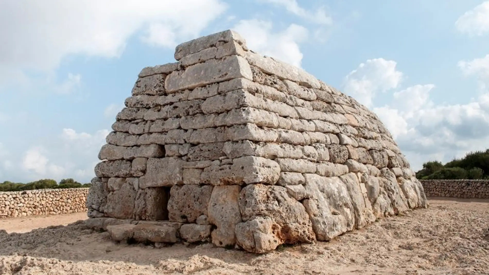 Uno de los monumentos incluidos en la candidatura Menorca Talayótica. 