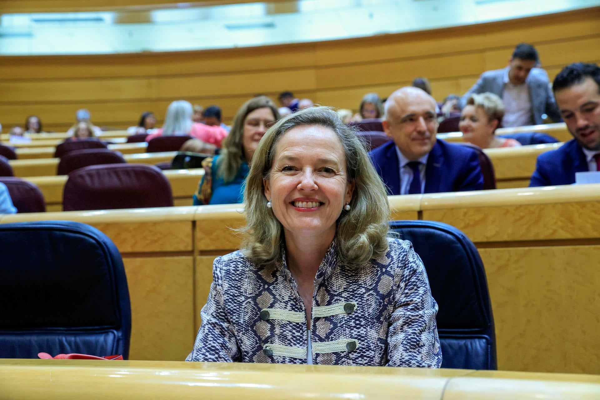 Nadia Calviño celebra los datos del IPC y espera que España continúe en esa "senda" Nadia Calviño celebra los datos del IPC y espera que España continúe en esa "senda"
