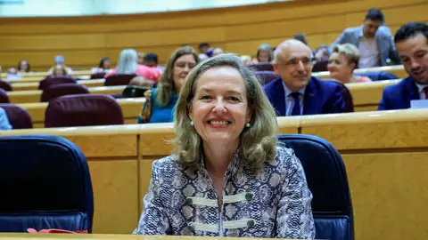 La vicepresidenta primera del Gobierno, Nadia Calviño La vicepresidenta primera del Gobierno, Nadia Calviño