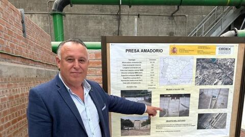 Pedro Alemany en la sede del cEDEX Pedro Alemany en la sede del cEDEX