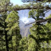 Incendio forestal declarado el sábado 13 de mayo de 2023 en La Caldera de Taburiente, La Palma