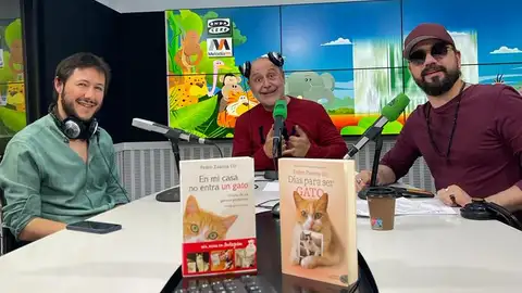 Pedro Zuazua, Carlos Rodríguez e Iván Cortés en Como el Perro y el Gato Pedro Zuazua, Carlos Rodríguez e Iván Cortés en Como el Perro y el Gato