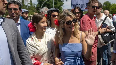 La vicepresidenta segunda del Gobierno y líder de Sumar, Yolanda Díaz, en la pradera de San Isidro La vicepresidenta segunda del Gobierno y líder de Sumar, Yolanda Díaz, en la pradera de San Isidro/ EFE/ Daniel Gonzalez