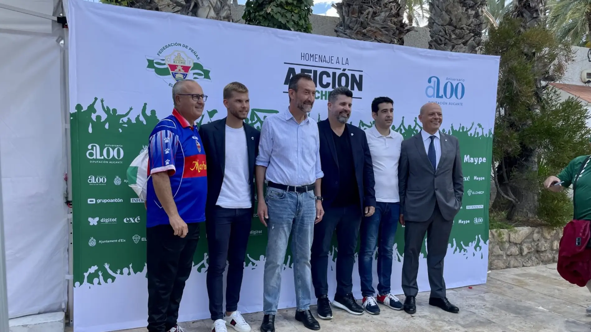 Vicente Alberola, Pedro Schinocca, Carlos González, Christian Bragarnik, David Aranda y Joaquín Buitrago