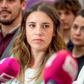 La ministra de Igualdad y secretaria de Acción de Gobierno de Podemos, Irene Montero