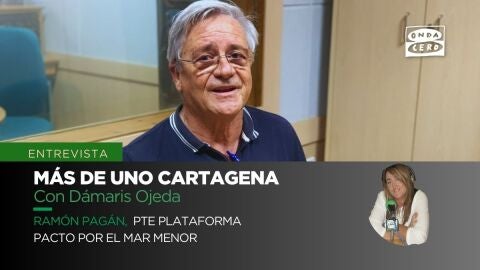 Ramón Pagán, pte de la Plataforma Pacto por el Mar Menor Ramón Pagán, pte de la Plataforma Pacto por el Mar Menor