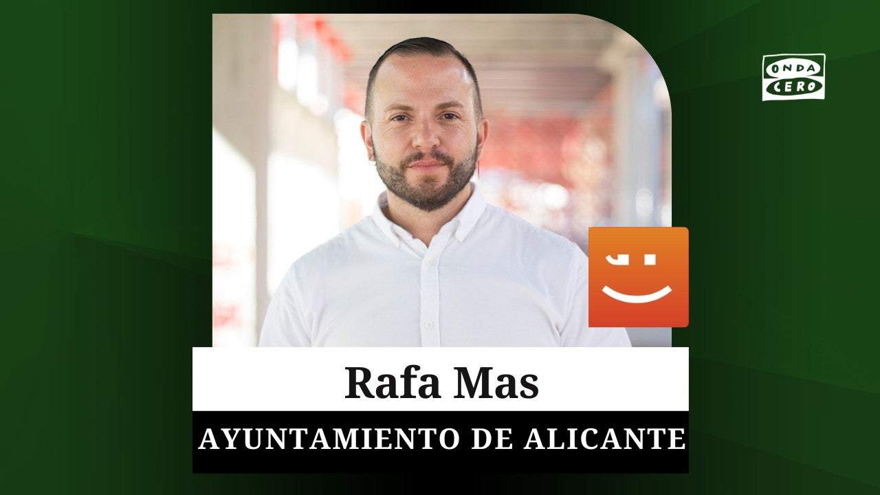 Rafa Mas, candidato de Compromís, a '15 minutos' de la alcaldía de Alicante Rafa Mas, candidato de Compromís, a '15 minutos' de la alcaldía de Alicante