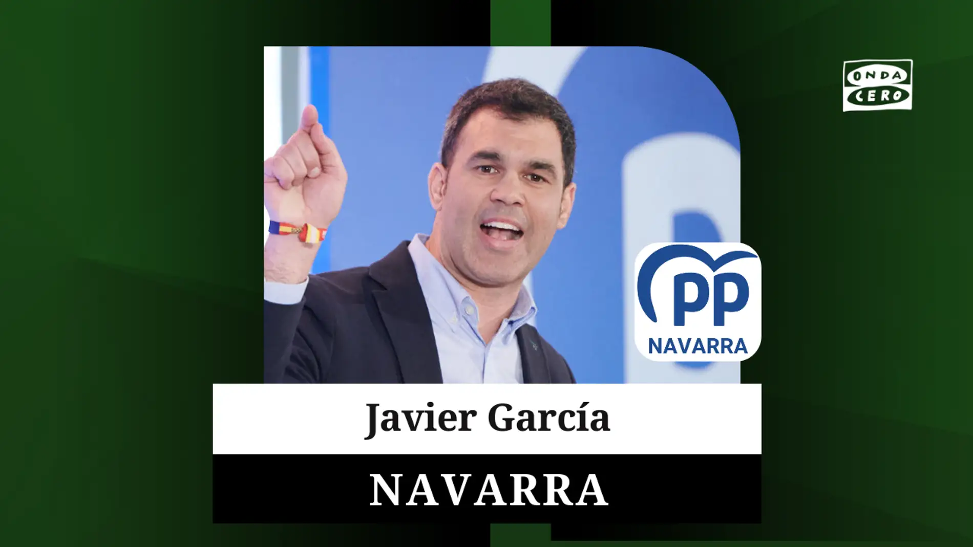 Javier García Jiménez, candidato del Partido Popular al Gobierno de Navarra