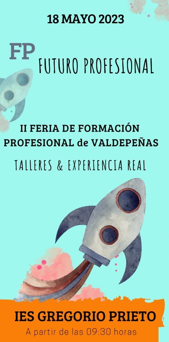 El Instituto Gregorio Prieto de Valdepeñas invita a participar en la II Feria de FP Dual El Instituto Gregorio Prieto de Valdepeñas invita a participar en la II Feria de FP Dual
