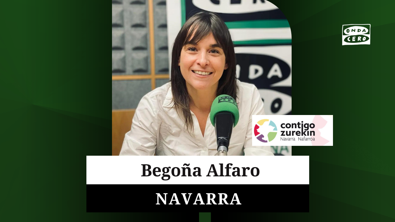 Conoce a Begoña Alfaro, candidata de Contigo Navarra- Zurekin Nafarroa a la presidencia del Gobierno de Navarra Conoce a Begoña Alfaro, candidata de Contigo Navarra- Zurekin Nafarroa a la presidencia del Gobierno de Navarra