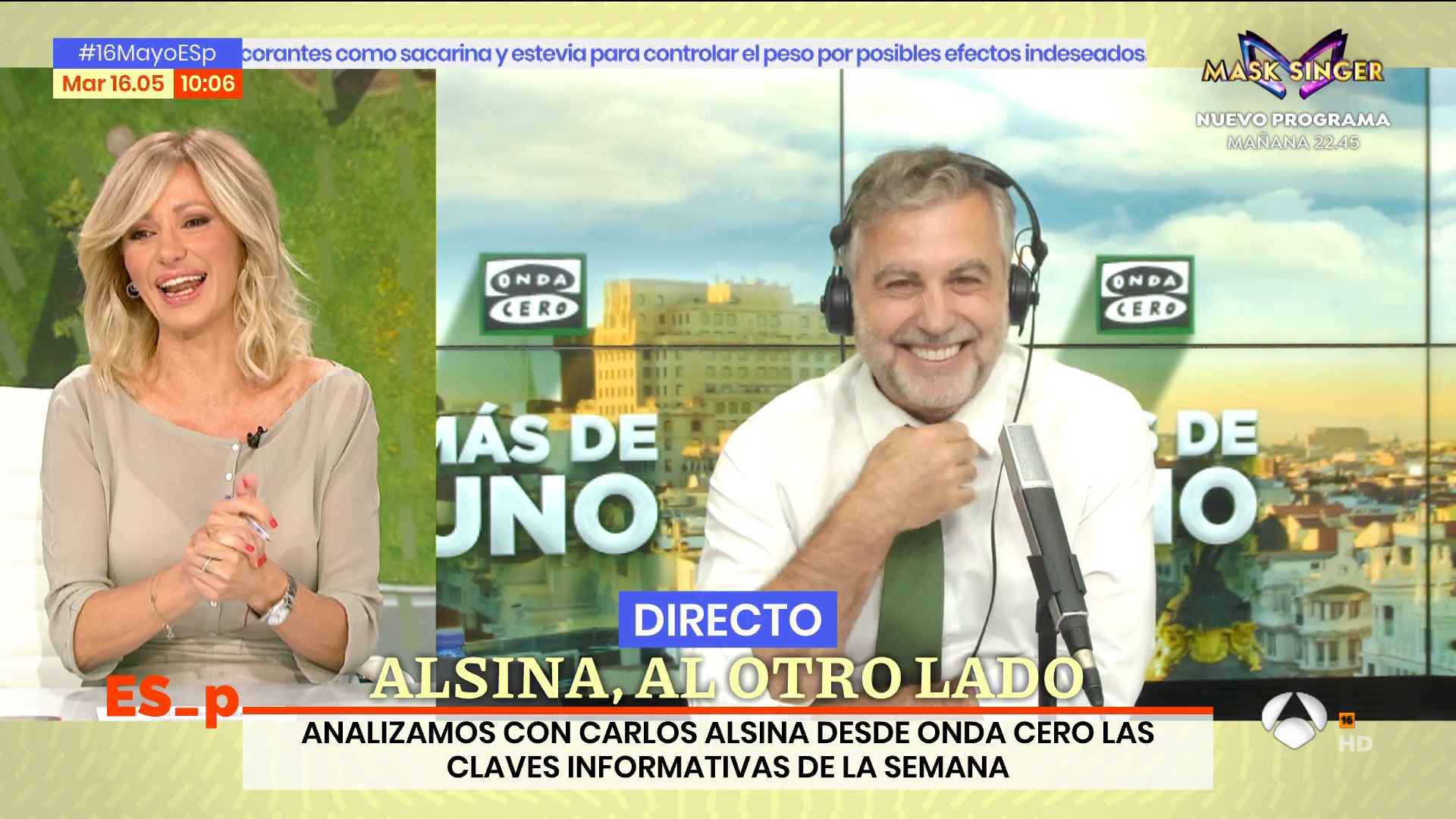 Alsina, sobre la renuncia electoral de los condenados de ETA: "El electorado ya no aplaude tener antecedentes penales" Alsina, sobre la renuncia electoral de los condenados de ETA: "El electorado ya no aplaude tener antecedentes penales"