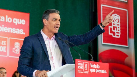 El presidente del Gobierno y l&iacute;der del PSOE, Pedro S&aacute;nchez