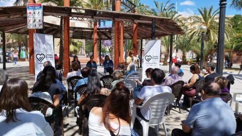 Acto de campaña electoral de Unidas Podemos en Elche