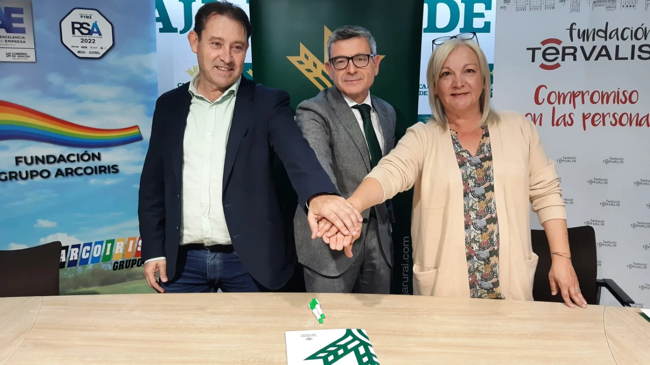 Las becas están financiadas por la Fundación Grupo Arcoiris, Caja Rural de Teruel y Fundación Tervalis