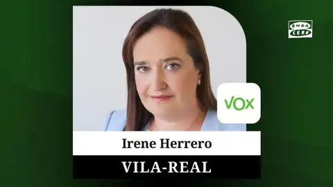 Candidata de VOX, Irene Herrero. Candidata de VOX, Irene Herrero.