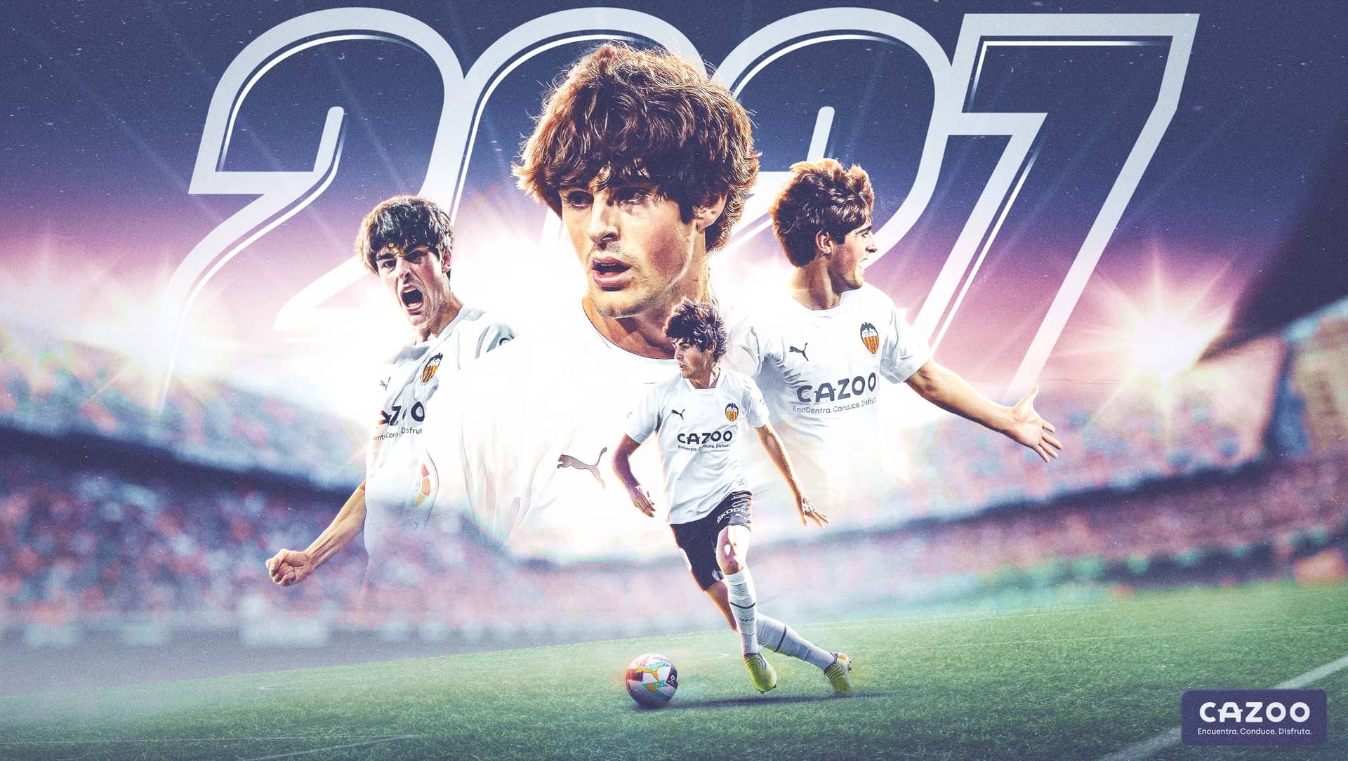 El Valencia hace oficial la renovación de Javi Guerra hasta 2027 El Valencia hace oficial la renovación de Javi Guerra hasta 2027
