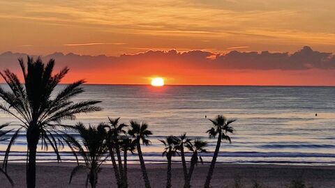 Amanecer en la Playa de Canet d'en Berenguer