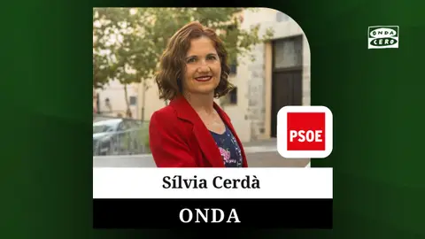Candidata del PSPV-PSOE, Silvia Cerdà. Candidata del PSPV-PSOE, Silvia Cerdà.