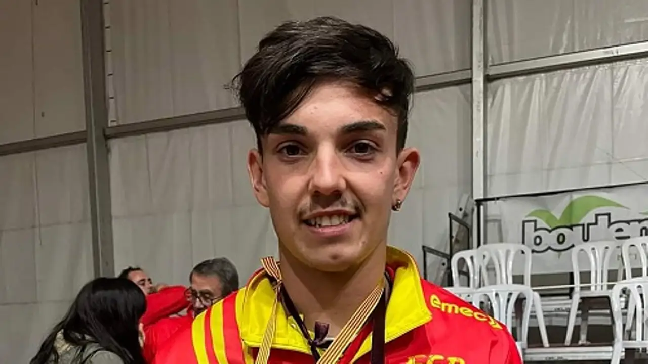 Jesús Escacho, campeón de España de petanca Jesús Escacho, campeón de España de petanca
