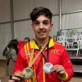 Jesús Escacho, campeón de España de petanca