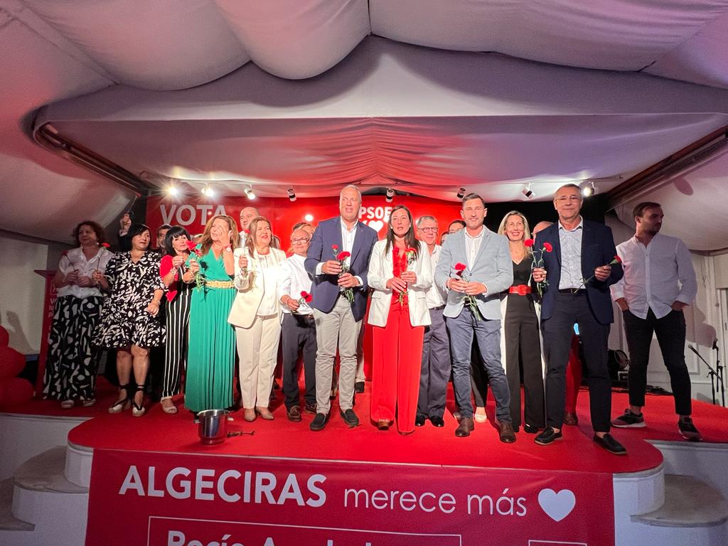El PSOE de Algeciras presenta su proyecto para el 28M liderado por Rocío Arrabal El PSOE de Algeciras presenta su proyecto para el 28M liderado por Rocío Arrabal