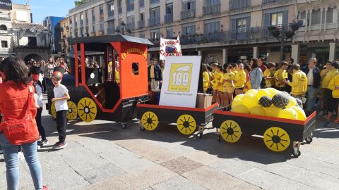 Tren del centenario del Colegio Ferroviario